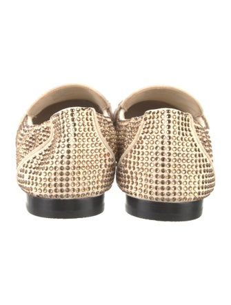 Tory Burch Suede Animal Print Loafers