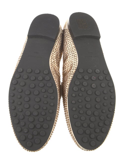 Tory Burch Suede Animal Print Loafers