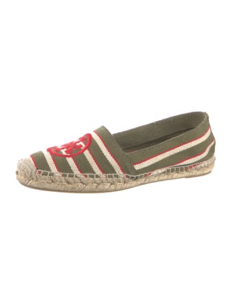 Tory Burch Canvas Printed Espadrilles