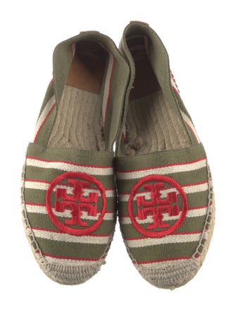 Tory Burch Canvas Printed Espadrilles