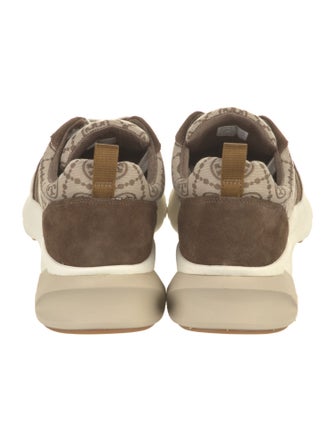 Tory Burch T MONOGRAM GOOD LUCK TRAINER JACQUARD/NAT SUEDE Sneakers