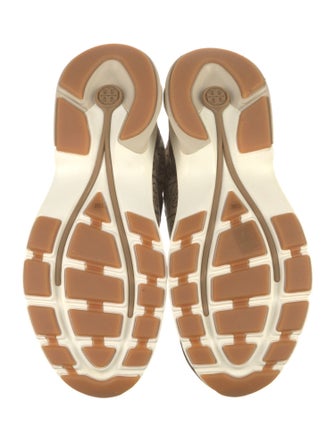 Tory Burch T MONOGRAM GOOD LUCK TRAINER JACQUARD/NAT SUEDE Sneakers