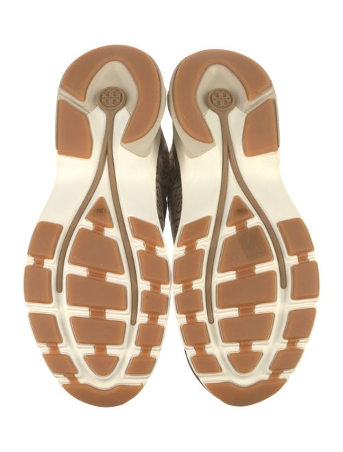 Tory Burch T MONOGRAM GOOD LUCK TRAINER JACQUARD/NAT SUEDE Sneakers