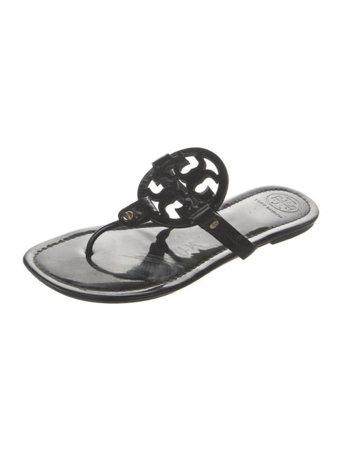 Tory Burch Patent Leather Slides