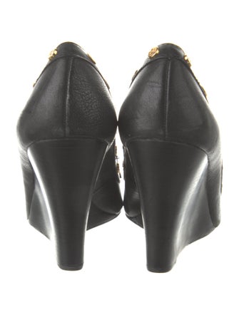 Tory Burch Leather Studded Accents Pumps