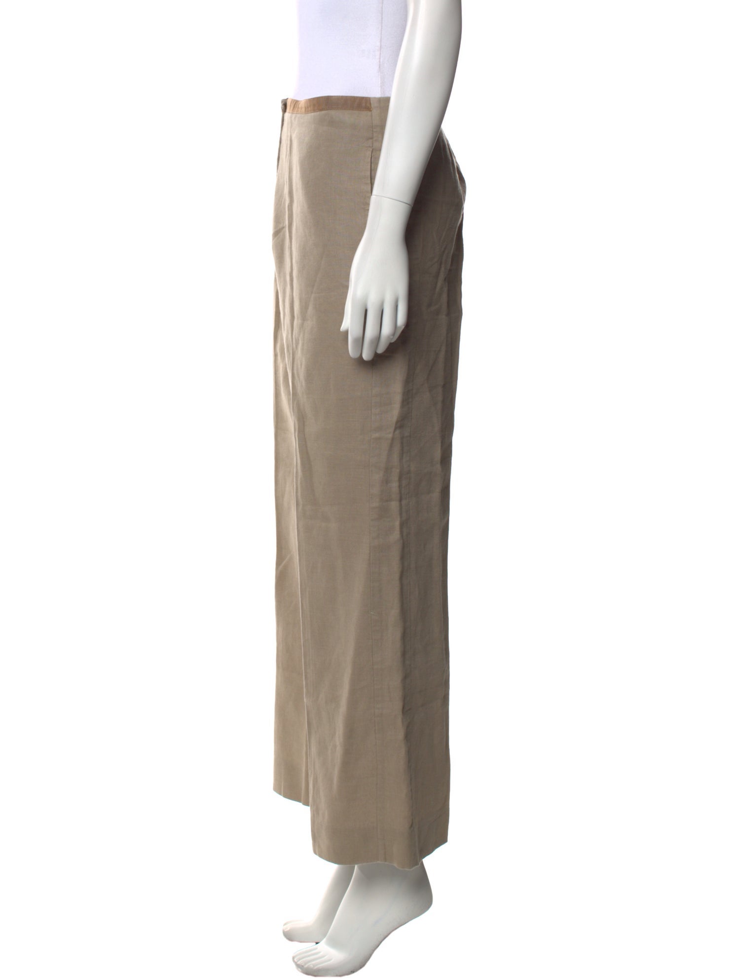 Tory Burch Linen Wide Leg Pants