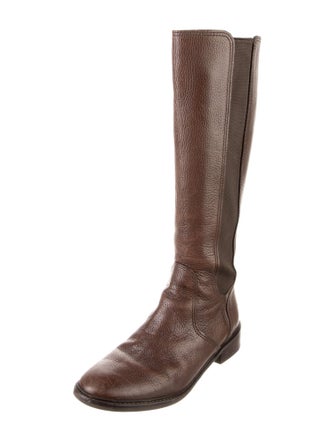 Tory Burch Leather Riding Boots