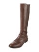 Tory Burch Leather Riding Boots
