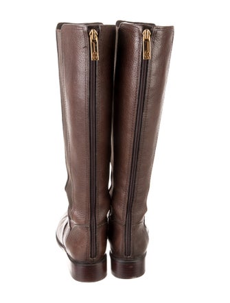 Tory Burch Leather Riding Boots