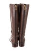 Tory Burch Leather Riding Boots