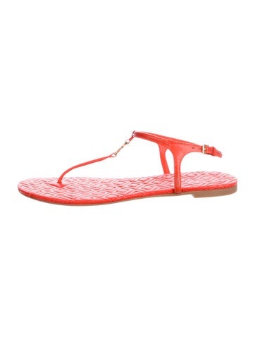 Tory Burch Sandals Leather T-Strap US 8 |