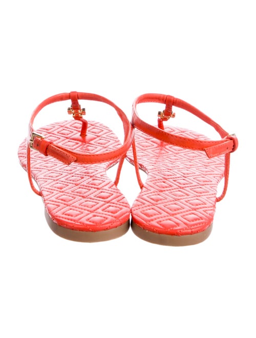 Tory Burch Leather T-Strap Sandals