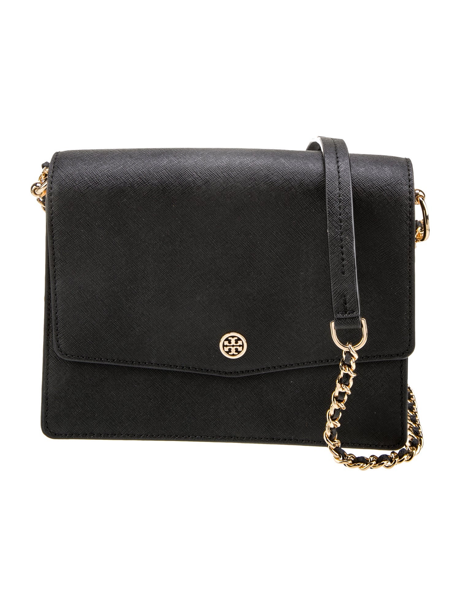 Tory Burch Saffiano Leather Messenger Bag