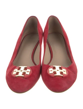 Tory Burch Suede Ballet Flats