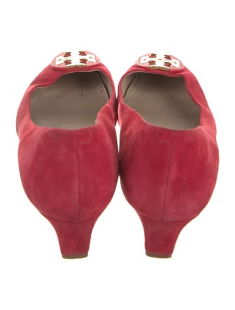 Tory Burch Suede Ballet Flats