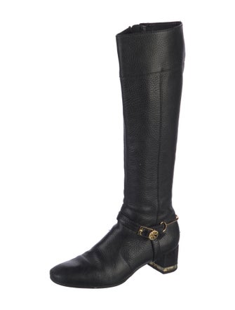 Tory Burch Leather Riding Boots