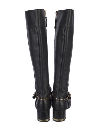 Tory Burch Leather Riding Boots