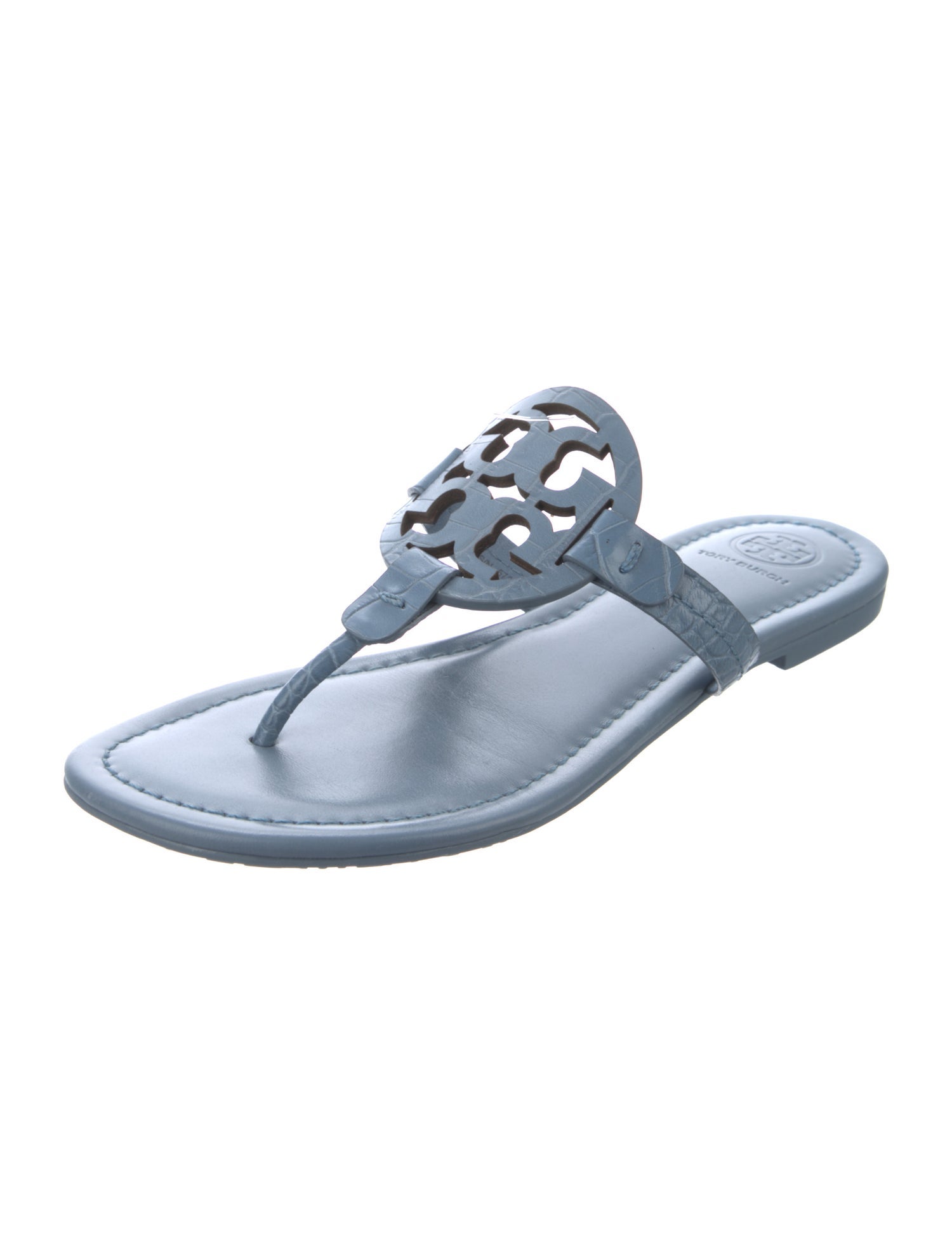 Tory Burch Leather Flip Flops