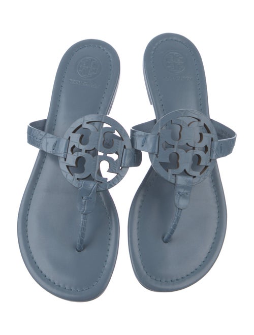 Tory Burch Leather Flip Flops