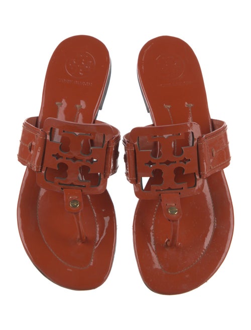 Tory Burch Patent Leather Slides
