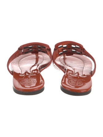 Tory Burch Patent Leather Slides
