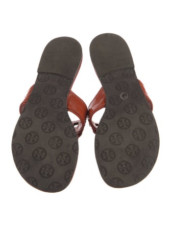 Tory Burch Patent Leather Slides