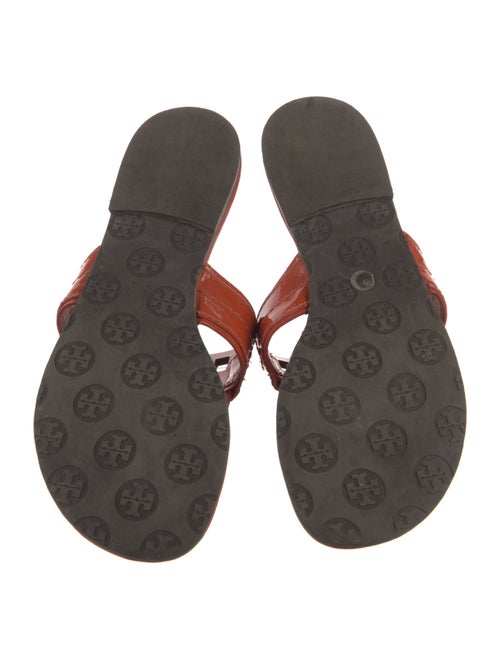 Tory Burch Patent Leather Slides