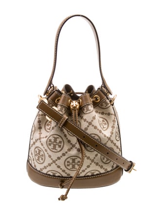 Tory Burch Canvas Bucket Bag