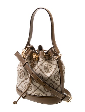 Tory Burch Canvas Bucket Bag