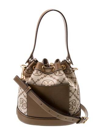 Tory Burch Canvas Bucket Bag