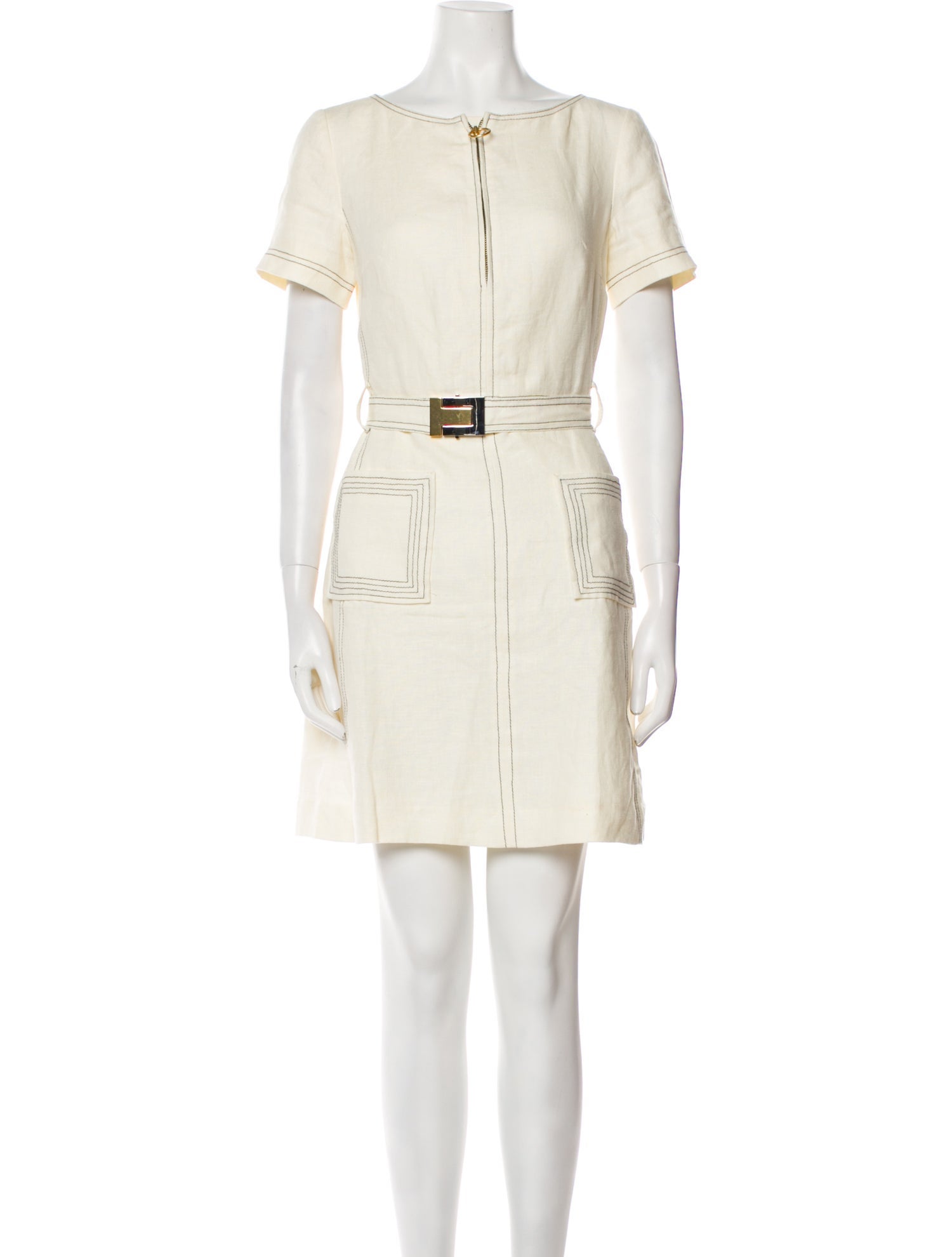 Tory Burch Linen Mini Dress
