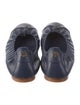 Tory Burch Signature Logo Leather Ballet Flats