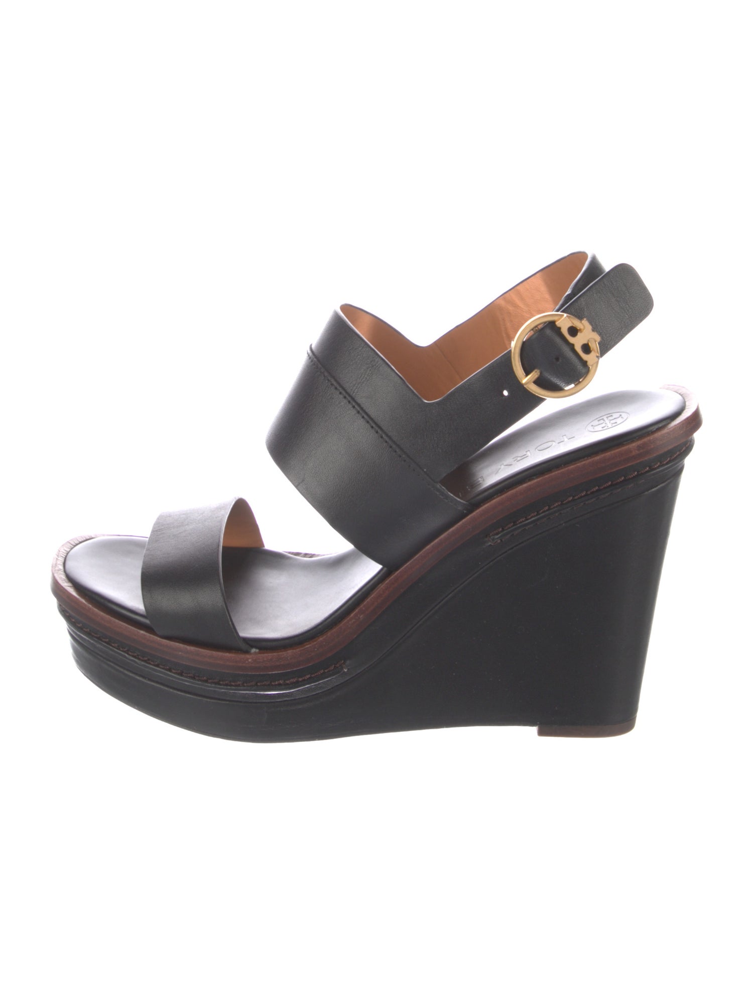 Tory Burch Leather Slingback Sandals