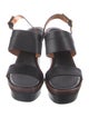 Tory Burch Leather Slingback Sandals