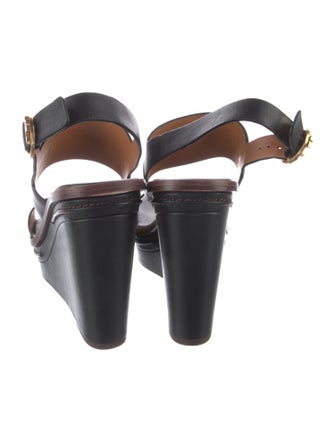 Tory Burch Leather Slingback Sandals