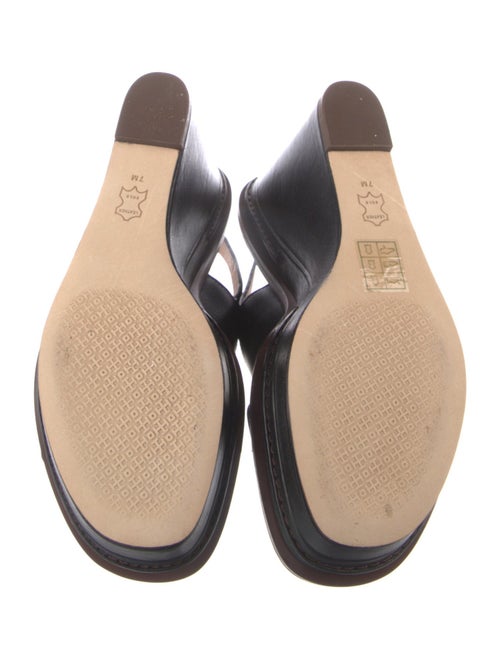 Tory Burch Leather Slingback Sandals