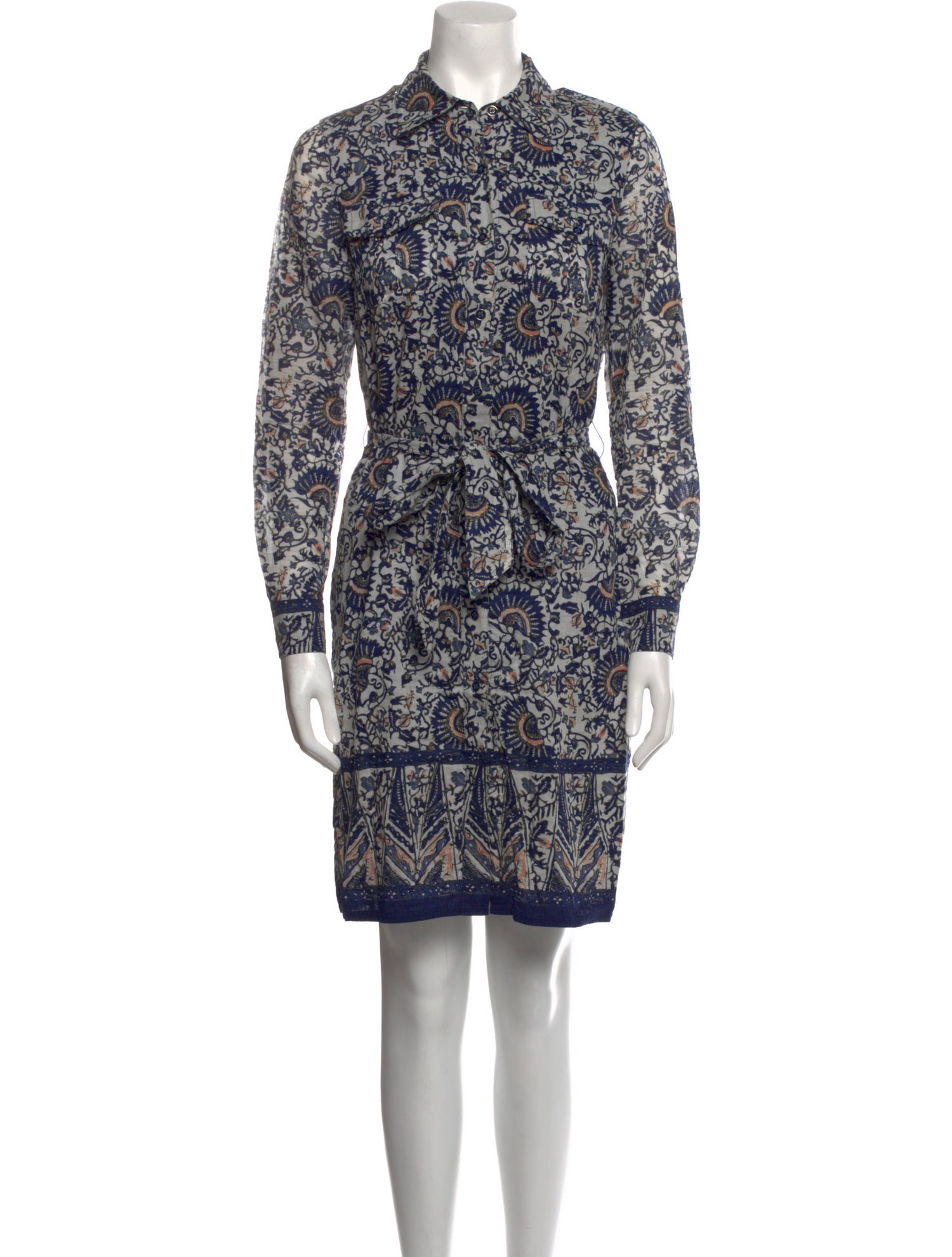 Tory Burch Printed Knee-Length Dress