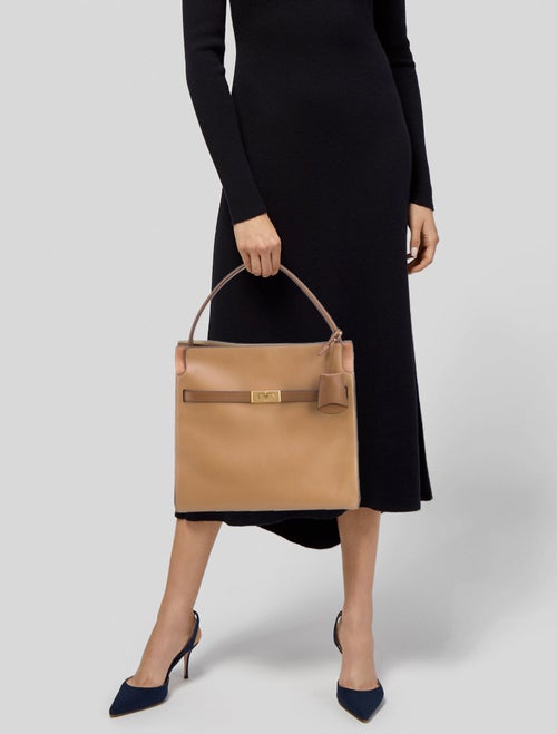 Tory Burch Leather Top Handle Bag