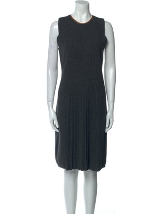 Tory Burch Merino Wool Knee-Length Dress