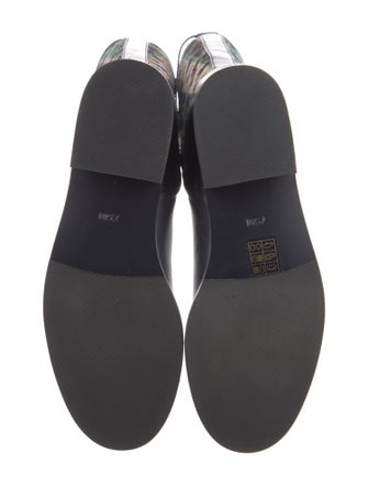 Tory Burch Leather Printed Riding Boots