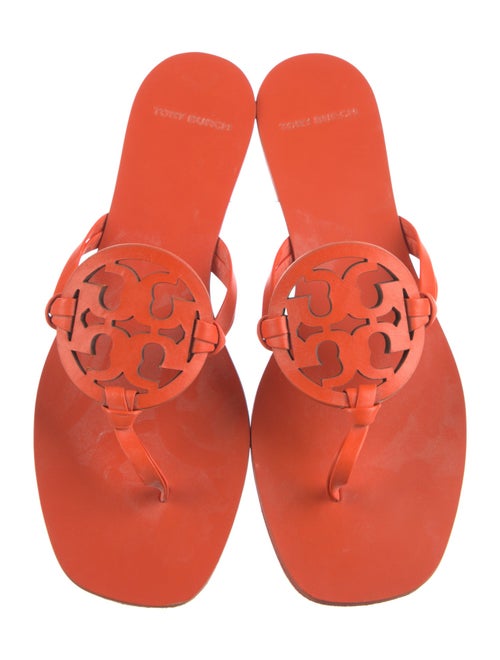 Tory Burch Leather Flip Flops