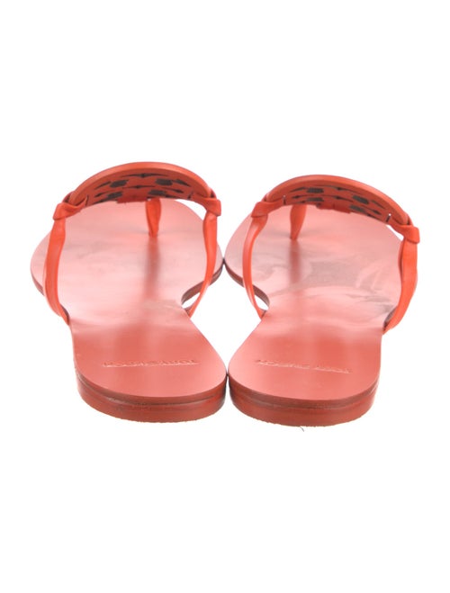 Tory Burch Leather Flip Flops