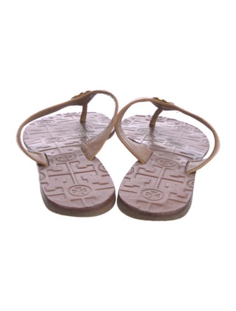 Tory Burch Leather Flip Flops
