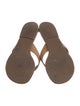 Tory Burch Leather Flip Flops