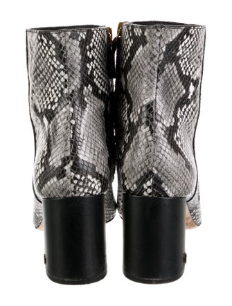 Tory Burch Leather Animal Print Boots