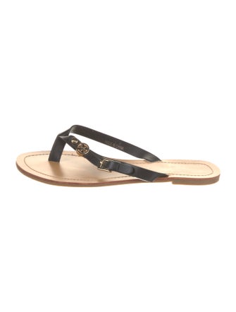 Tory Burch Leather Slides