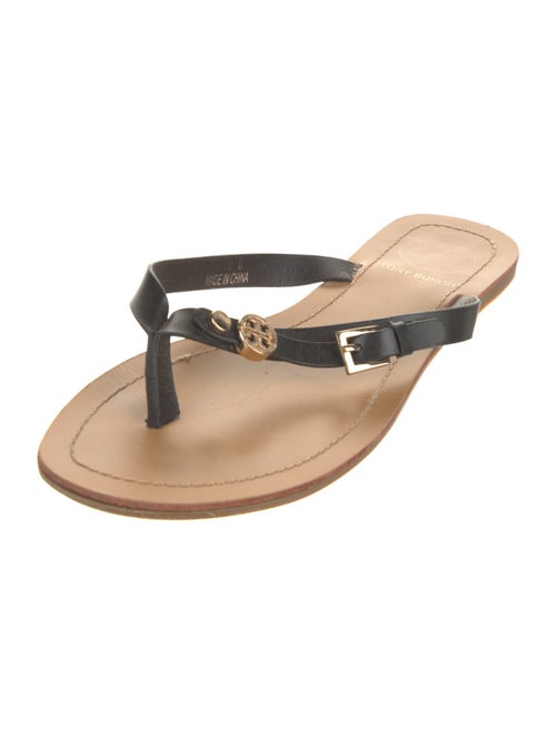 Tory Burch Leather Slides