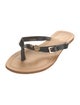 Tory Burch Leather Slides