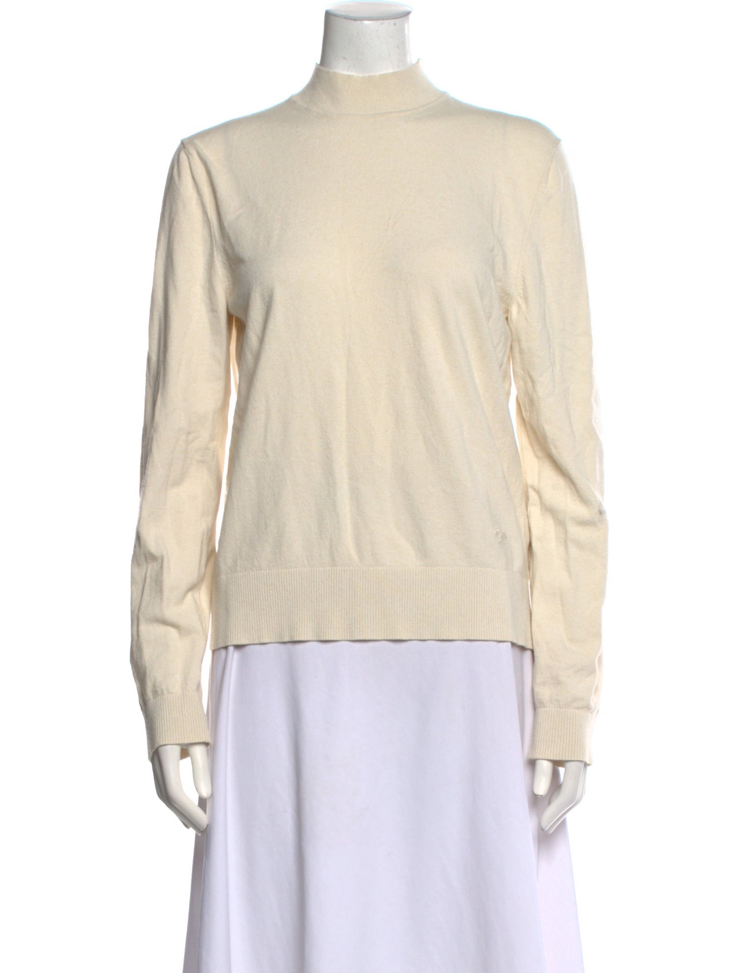 Tory Burch Cashmere Mock Neck Sweater