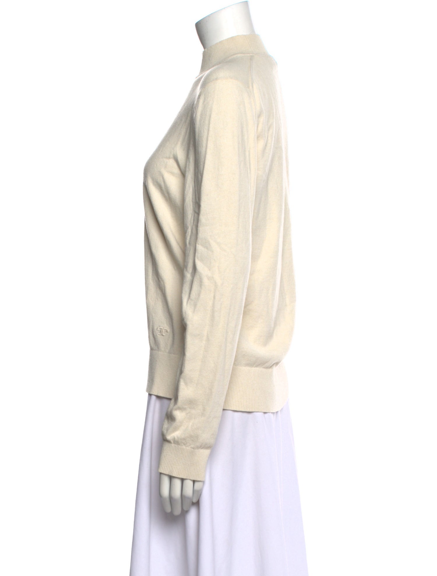 Tory Burch Cashmere Mock Neck Sweater